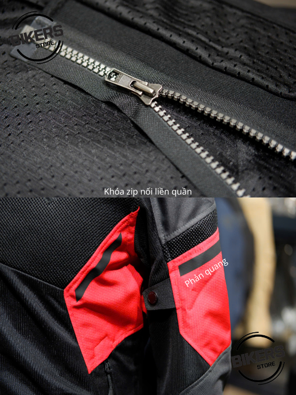 Áo khoác vải moto REVIT JACKET GT-R AIR 3 áo khoác bảo hộ an toàn thoải mái tiện lợi